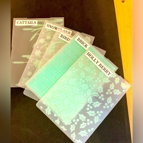 Embossing Folders for Cricut Cuttlebug, etc. - Picture 1 of 5
